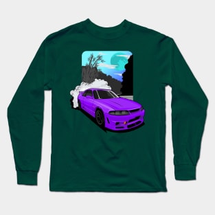 GTR R33 Legend JDM Car Long Sleeve T-Shirt